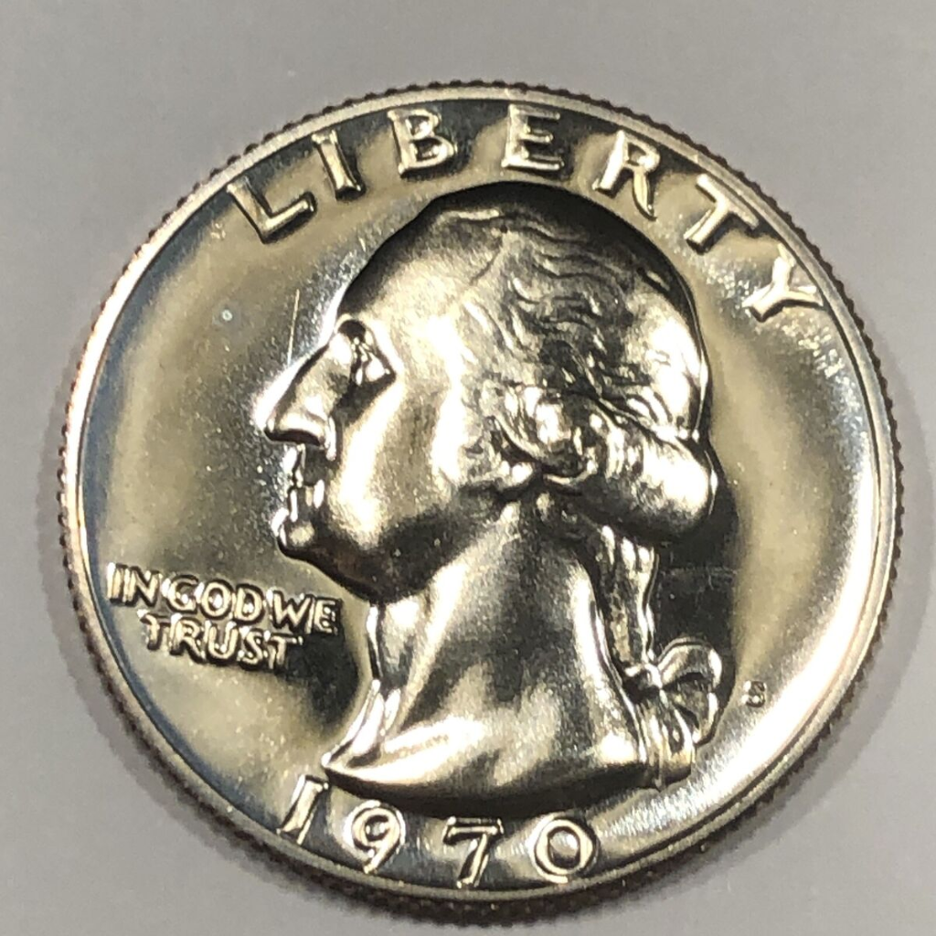 1970-S Washington Quarter Proof