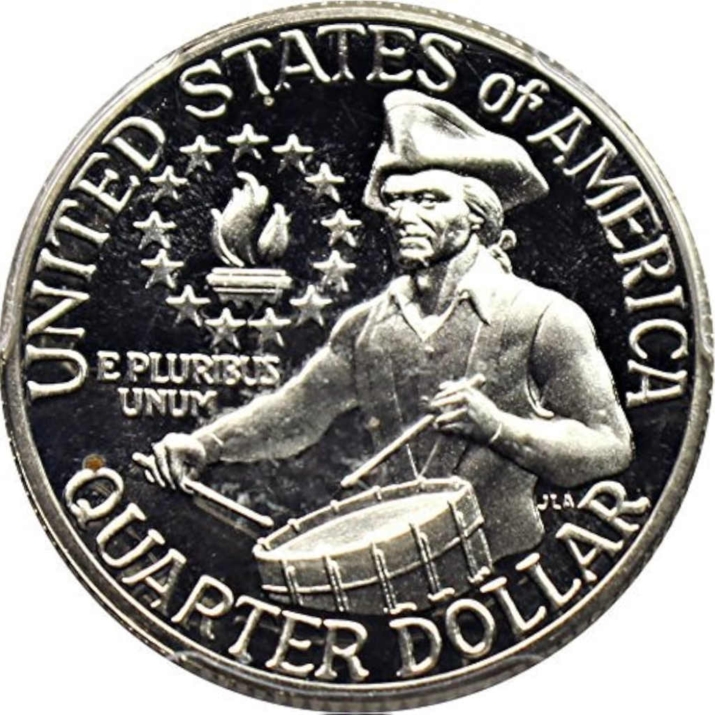 1976-S Deep Cameo Proof Quarter