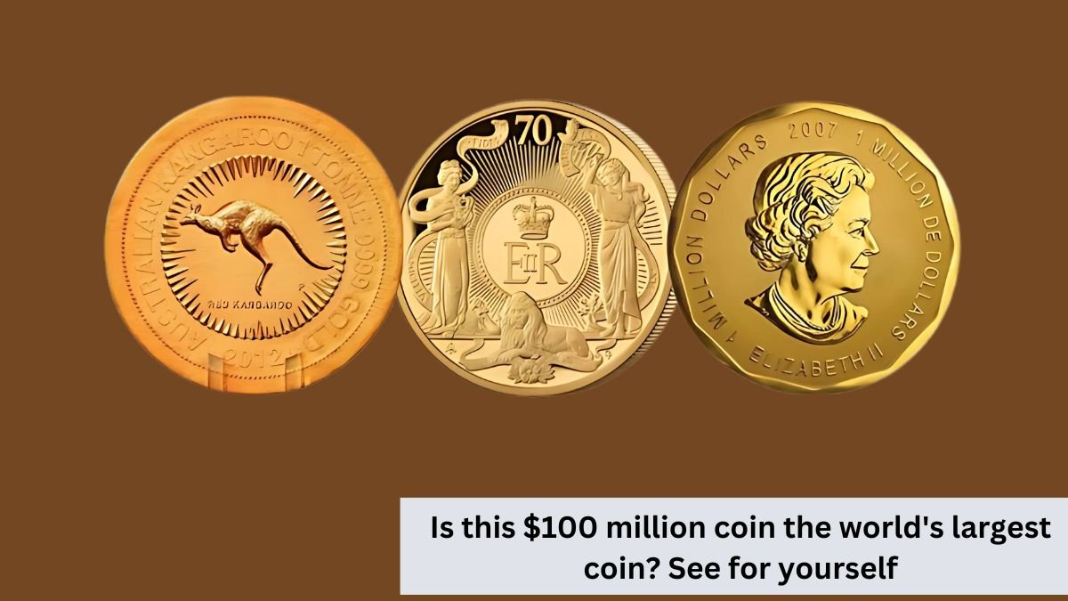 Is this $100 million coin the world's largest coin? See for yourself