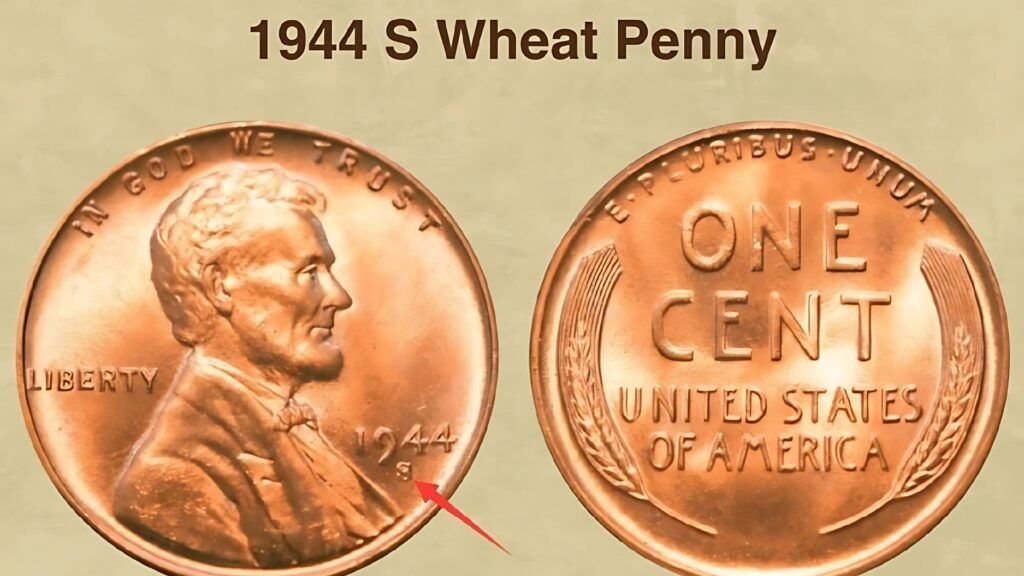 1944 Steel Wheat Penny