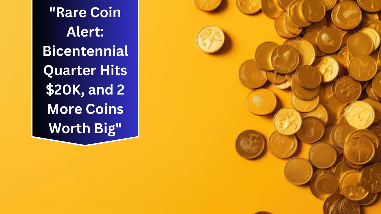 "Rare Coin Alert: Bicentennial Quarter Hits $20K, and 2 More Coins Worth Big"