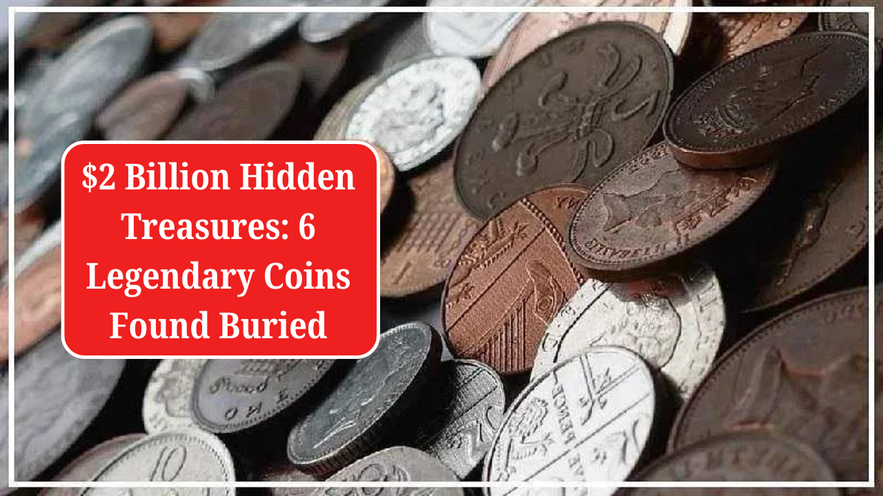 $2 Billion Hidden Treasures: 6 Legendary Coins Found Buried