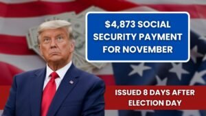 $4,873 Social Security Payment for November: Issued 8 Days After Election Day