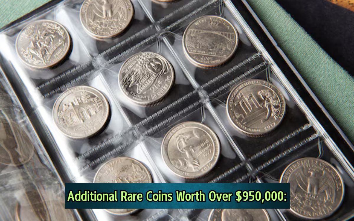 Additional Rare Coins Worth Over $950,000: