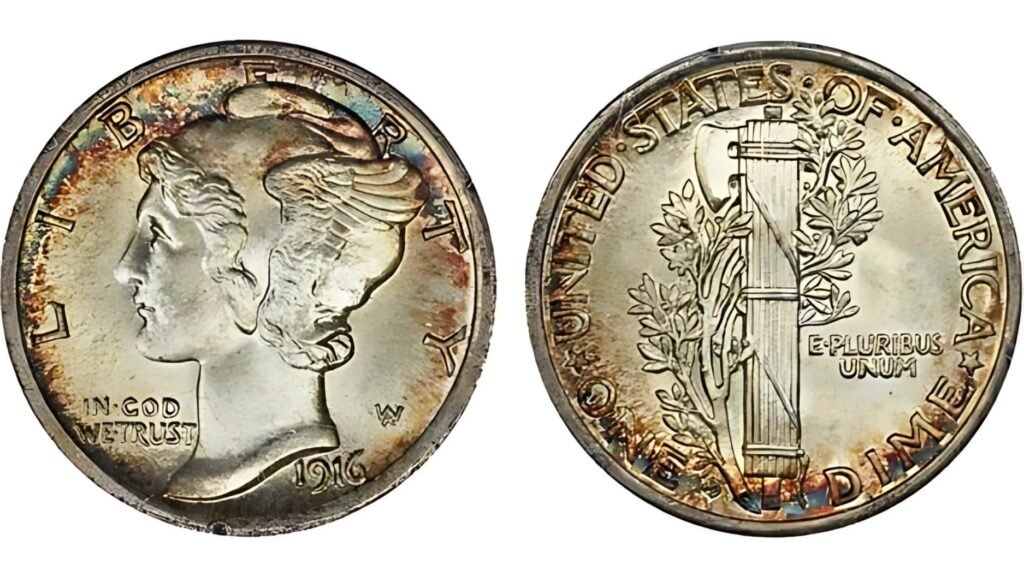 1916-D Mercury Dime