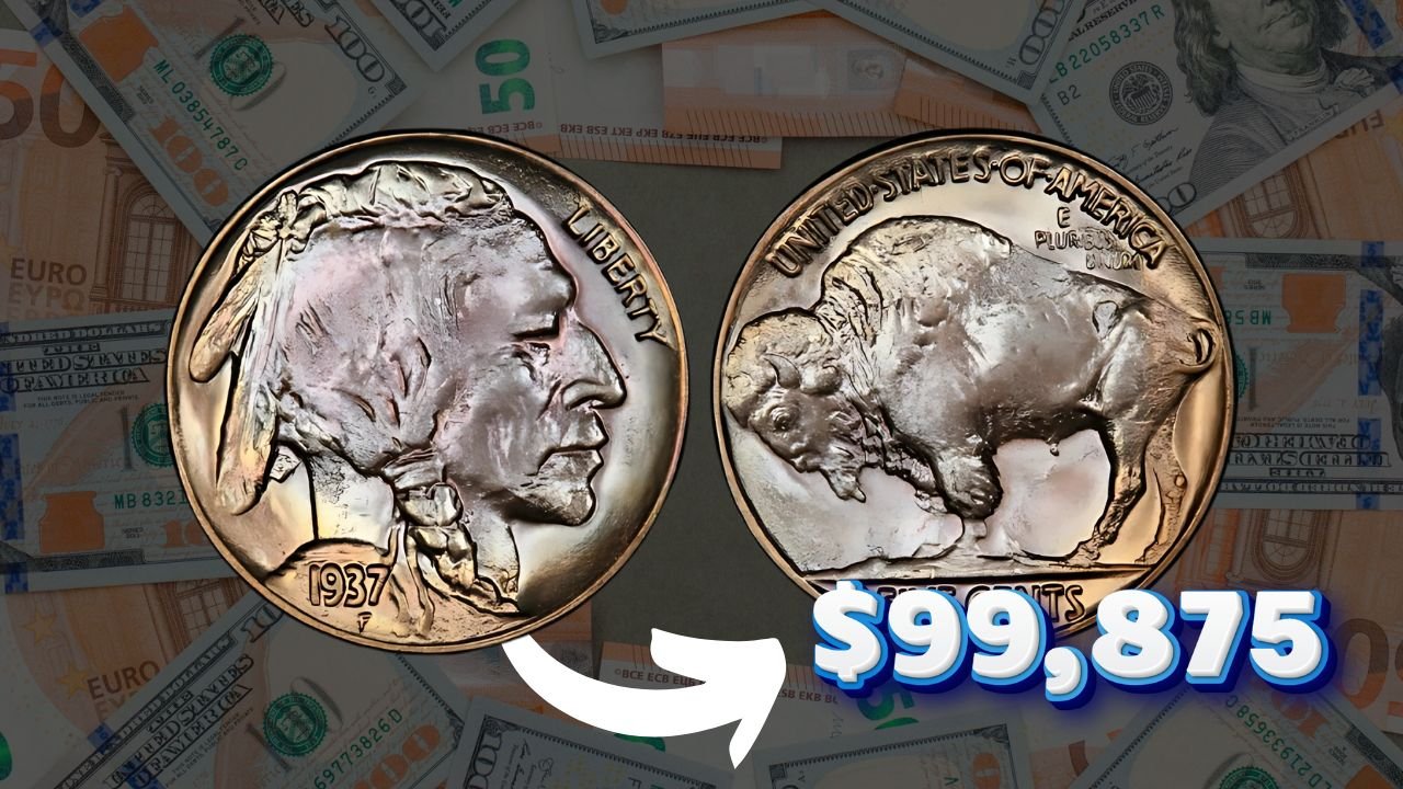 Discover the $99,875 1937-D 5C Three-Legged Nickel: A Rare Collector's Gem!