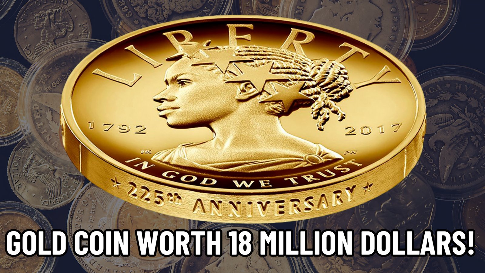 Gold coin worth 18 million dollars!