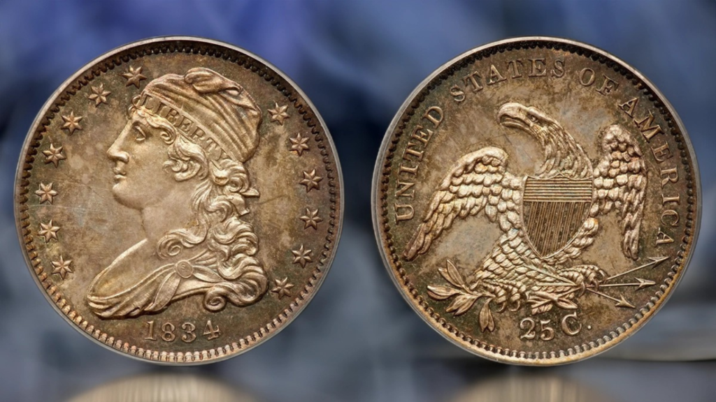 Why the 1834 Capped Bust Quarter is a Must-Have for Collectors!