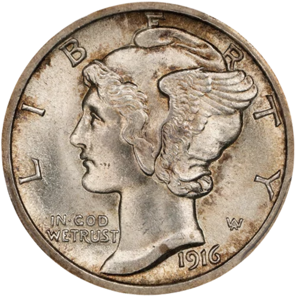 The 1916 Mercury Dime