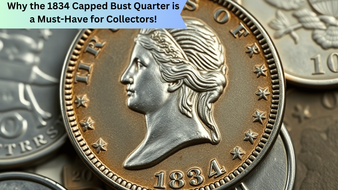 Why the 1834 Capped Bust Quarter is a Must-Have for Collectors!